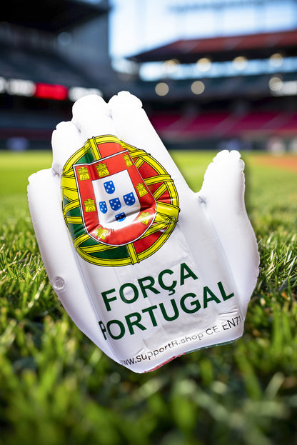 main gonflable Portugal pour stades et fan zones