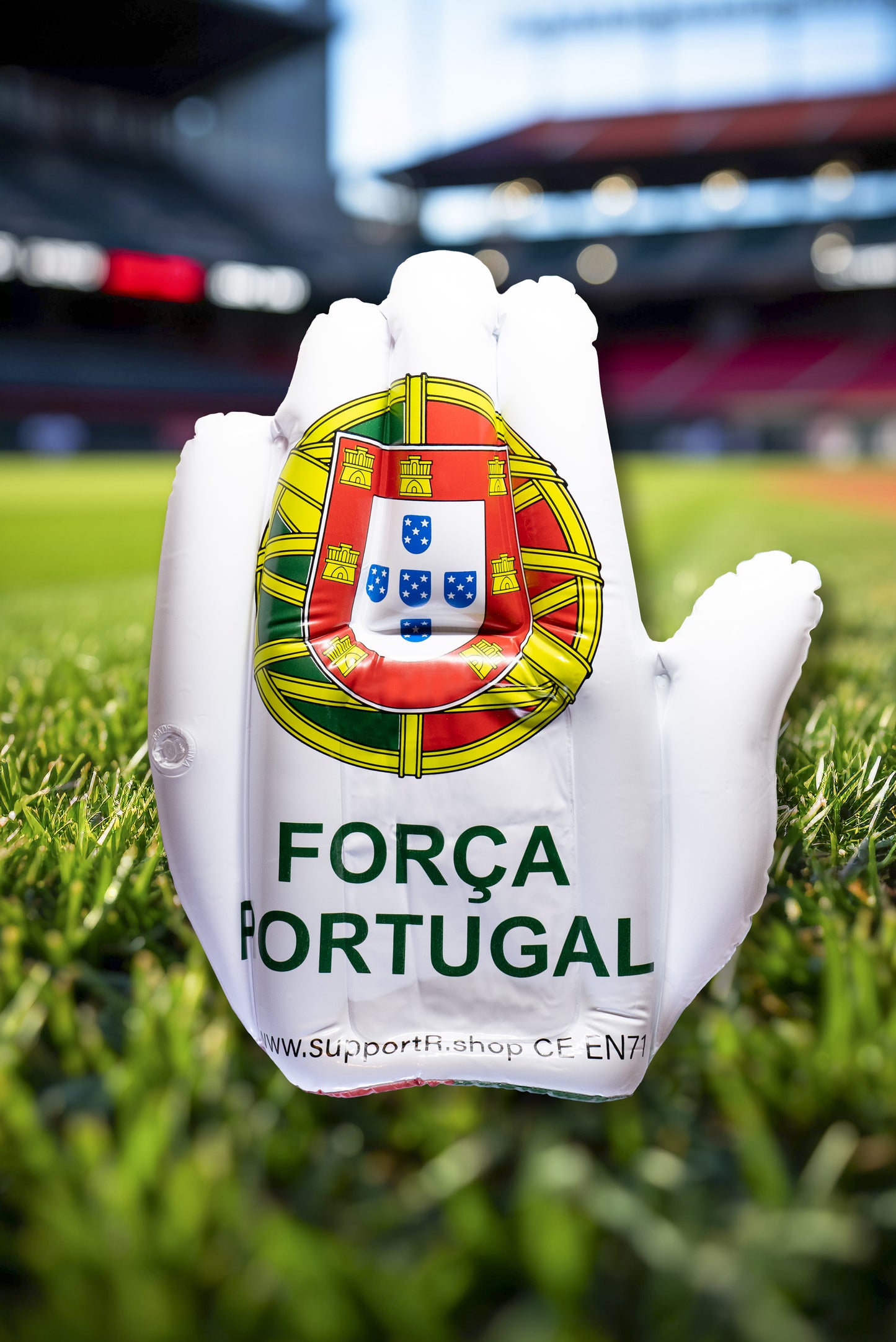 accessoire supporter Portugal main gonflable